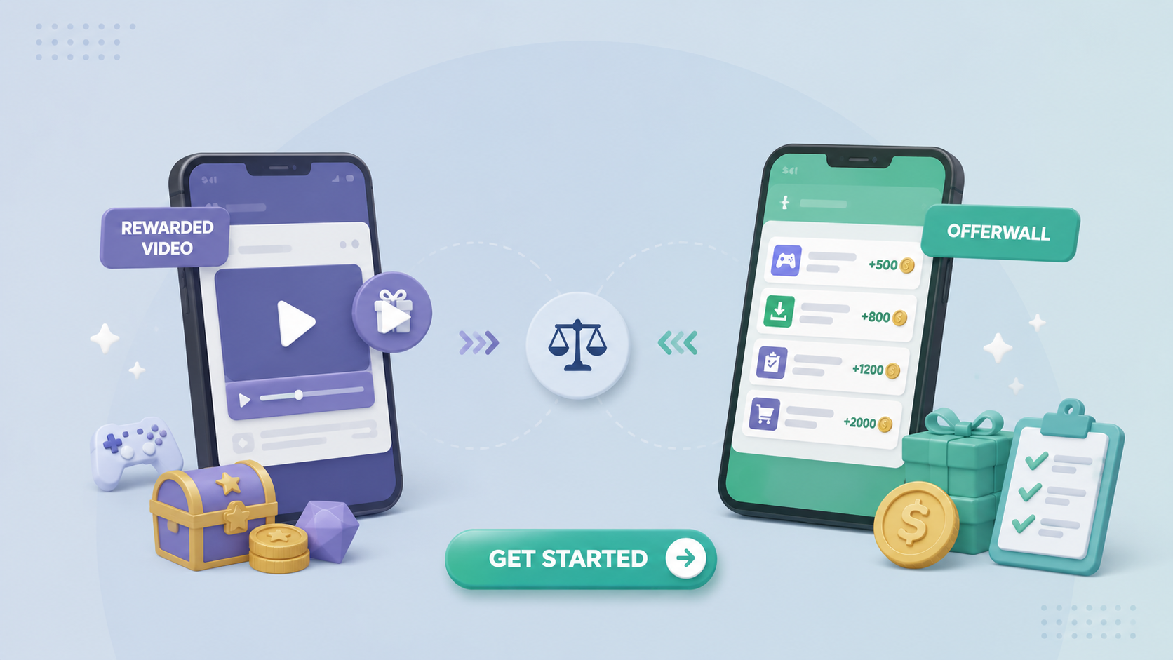 Rewarded video ads vs offerwalls: Which one should you choose?